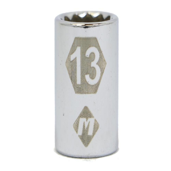 Picture of 3/8 Dr 12Pt Socket 13mm Maximum