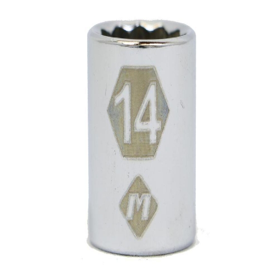 Picture of 3/8 Dr 12Pt Socket 14mm Maximum