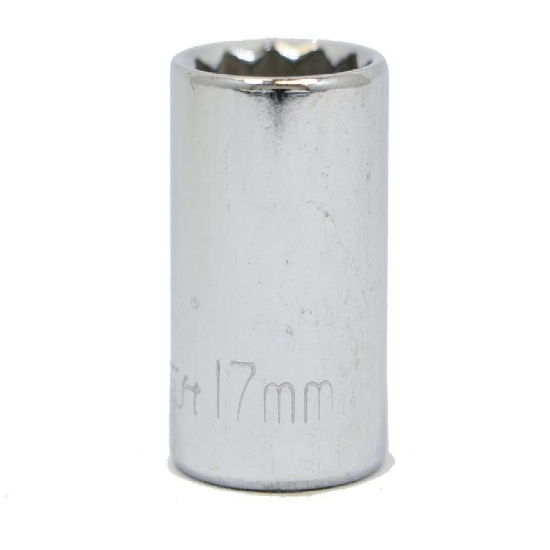 Picture of 3/8 Dr 12Pt Socket 17mm Mastercraft