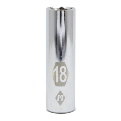 Picture of MAXIMUM 3/8" Dr 6Pt Deep Socket 18mm