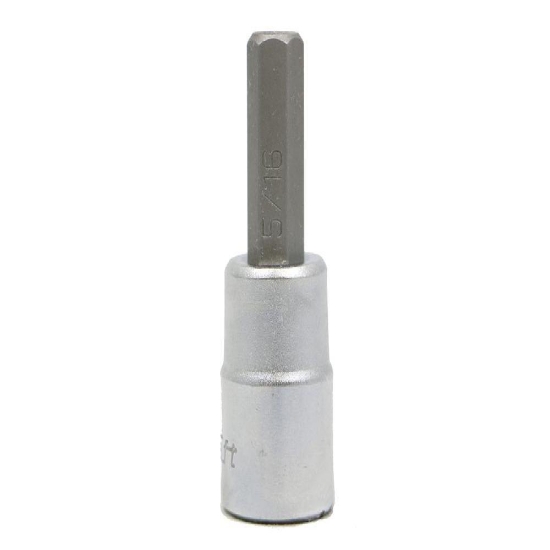 Picture of Mastercraft 3/8" Hex Bit Socket 5/16"