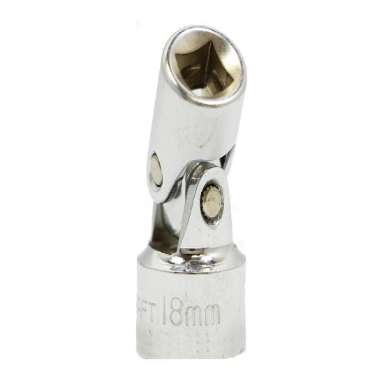 Picture of Mastercraft 3/8" Dr 6Pt Flex Socket 18mm
