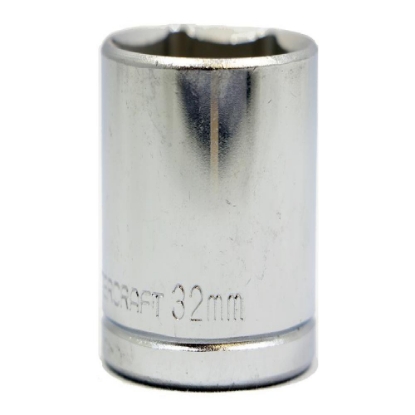 Picture of Mastercraft 1/2" Dr 6Pt Socket 32mm