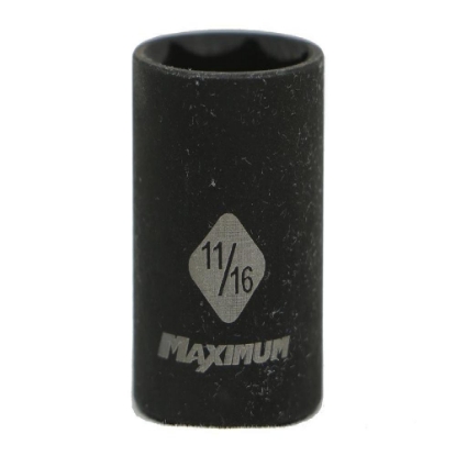 Picture of 3/8 Dr 6Pt Impact Socket 11/16" Maximum