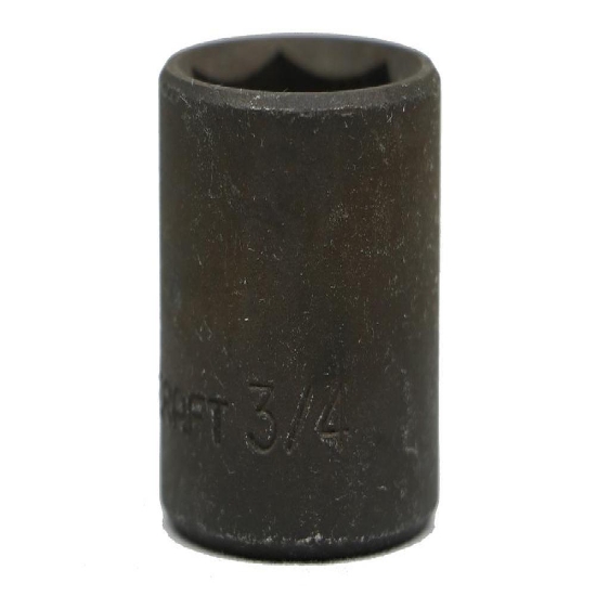 Picture of Mastercraft 3/8" Dr 6Pt Impact Socket 3/4"