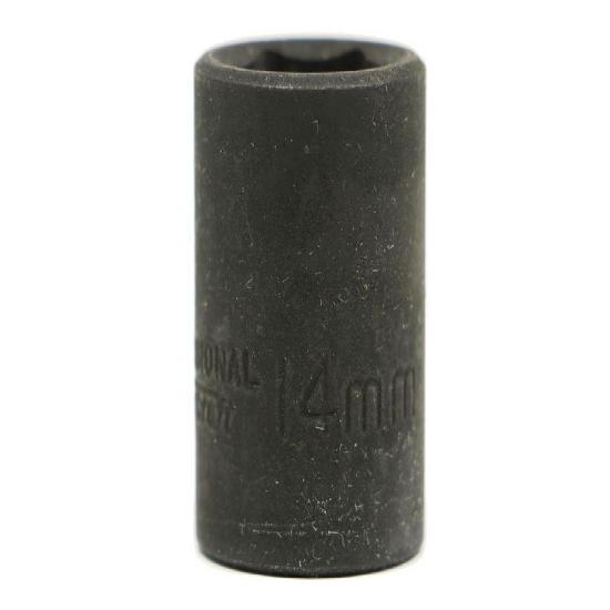 Picture of 3/8 Dr 6Pt Impact Socket 14mm Mastercraft