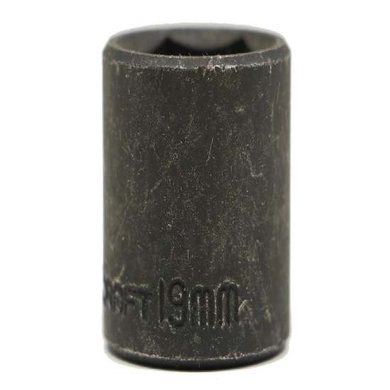 Picture of 3/8 Dr 6Pt Impact Socket 19mm Mastercraft