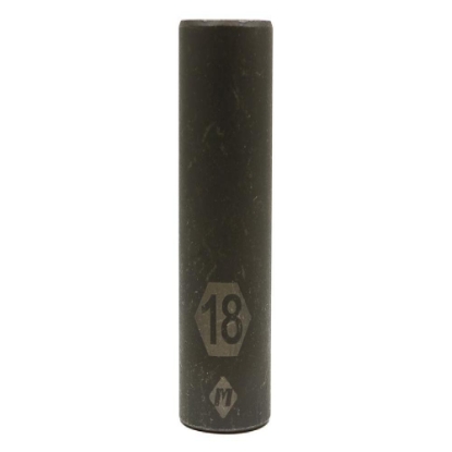 Picture of MAXIMUM 1/2" Dr 6Pt Impact Deep Socket 18mm