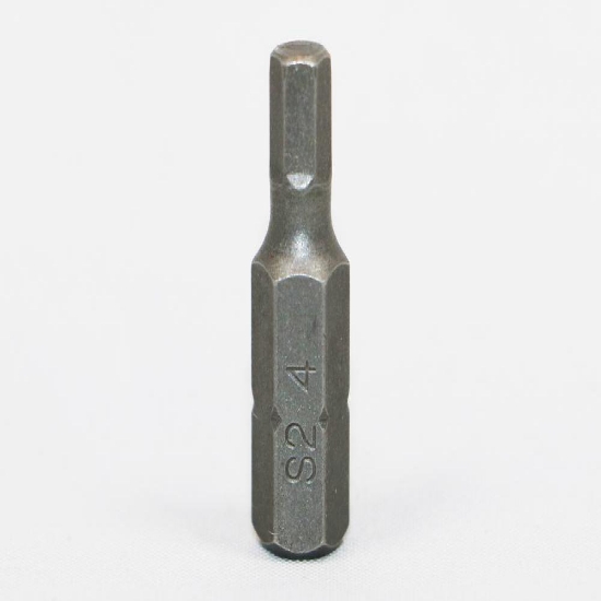 Picture of Bits - Hex Bit 4mm x25mmx1/4" Mastercraft