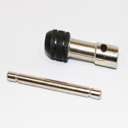 Picture of Black/Silver Cap T-Type 7.8cm x 3mm Tap Wrench T-Handle