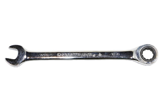 Picture of Ratcheting Gear Wrench 7/16" Maximum (058-1252-8 30pc)