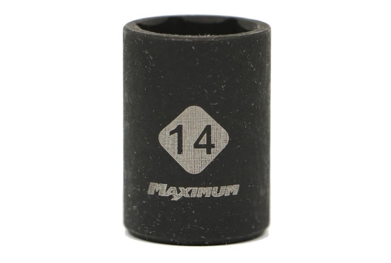 Picture of 3/8 Dr 6Pt Impact Socket 14mm Maximum (058-1228/1229)