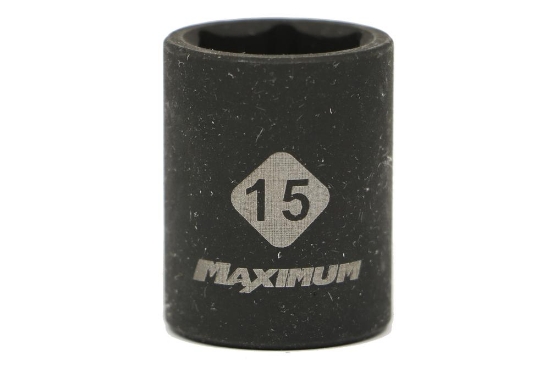 Picture of 3/8 Dr 6Pt Impact Socket 15mm Maximum (058-1228/1229)