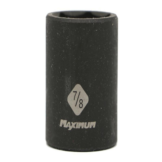 Picture of MAXIMUM 1/2" 6Pt Impact Socket 7/8"
