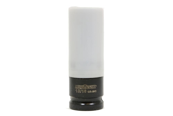 Picture of 1/2 Dr Impact Deep Socket 13/16" Maximum White Plastic Cover (58-9289-4 7PC)