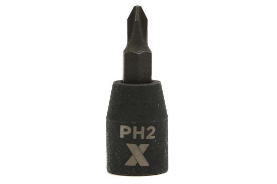 Picture of 3/8 Dr Impact Phillip Bit Socket PH2 Maximum 48mm
