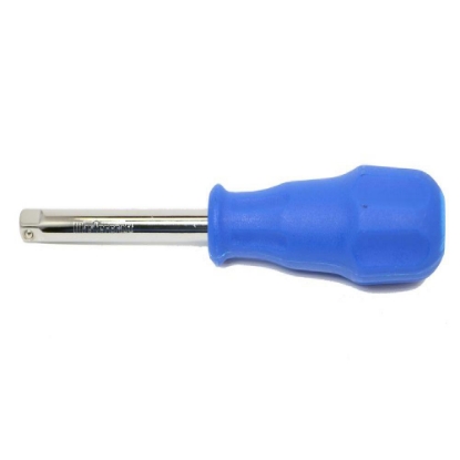 Picture of 1/4 Dr Spinner Handle Maximum (Blue or Black Plastic Handle with End Hole)