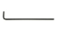 Picture of Long Arm Hex Key 2mm Metric Mastercraft (58-8823-8 10 Pieces)