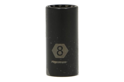 Picture of 1/4 Dr 12Pt Socket 8mm Maximum (58-2011-6 174PC Black Chrome Universal)