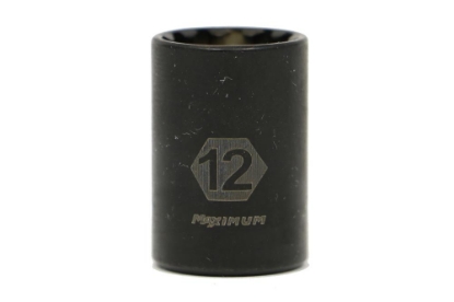 Picture of 1/4 Dr 12Pt Socket 12mm Maximum (58-2011-6 174PC Black Chrome Universal)