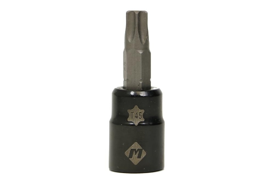 Picture of MAXIMUM Black Chrome 3/8 Dr Torx Bit Socket T45