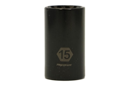 Picture of 1/2 Dr 12Pt Socket 15mm Maximum (58-2011-6 Black Chrome Universal)