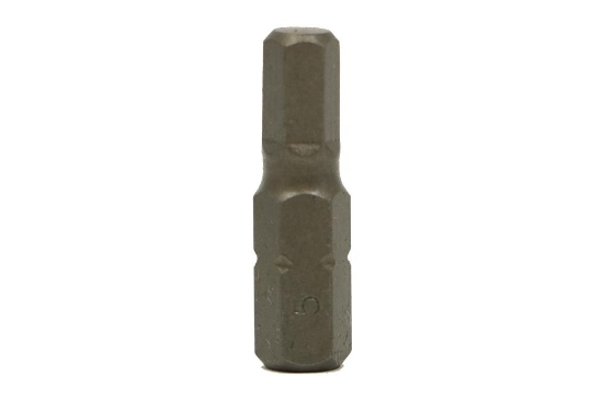 Picture of Bits - Hex Bit 5mm x25mmx1/4" Maximum (58-2011-6 Black Chrome Universal)