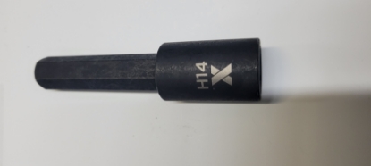 Picture of 1/2 Dr Impact Hex Bit Socket 14mm x 100mm Maximum (058-0333-2) 14pc