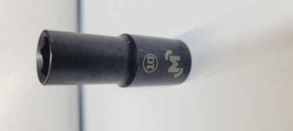 Picture of 3/8 Dr 6Pt Deep Socket 10mm Black Chrome Mastercraft