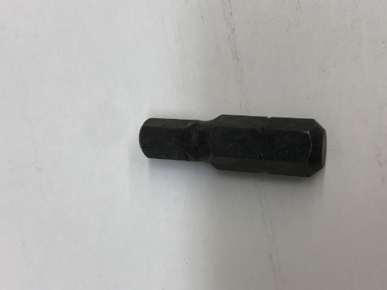 Picture of Bits - Impact Hex Bit 6mm x25mmx1/4" - S2 H6