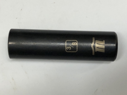 Picture of Mastercraft Black Steel 1/4" 6Pt Deep Socket 3/8"
