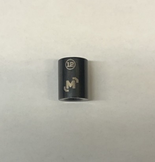 Picture of 1/4 Dr 6Pt Socket 1/2" Black Steel Mastercraft (Set 058-0385-8) 122pc