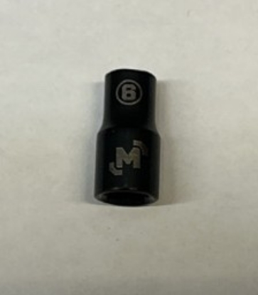 Picture of 1/4 Dr 6Pt Socket 6mm Black Steel Mastercraft (Set 058-0385-8) 122pc