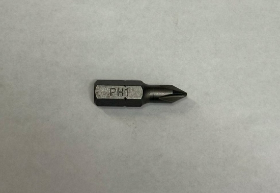 Picture of Bits - Phillip Bit #1 x25mmx1/4" Black Steel Mastercraft (Set 058-0385-8) 122pc