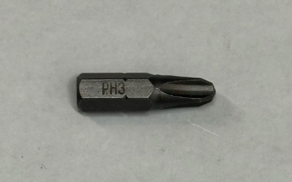 Picture of Bits - Phillip Bit #3 x25mmx1/4" Black Steel Mastercraft (Set 058-0385-8) 122pc