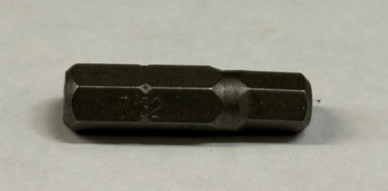 Picture of Bits - Hex Bit 7/32" x25mmx1/4" Black Steel Mastercraft (Set 058-0385-8) 122pc