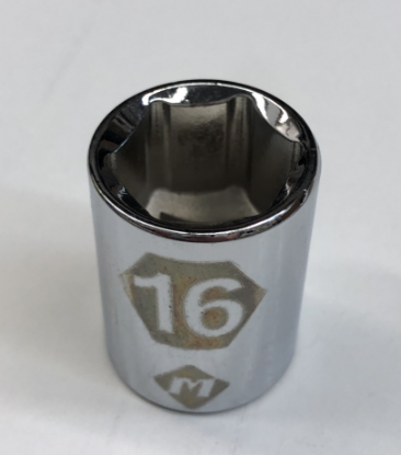Picture of MAXIMUM 3/8" Dr 6Pt Socket 16mm