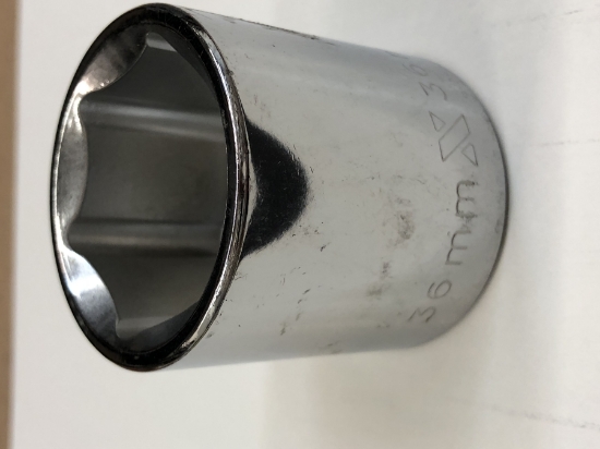 Picture of Mastercraft 1/2" Dr 6Pt Socket 36mm