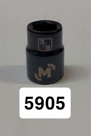 Picture of Mastercraft Black Steel 3/8" 6Pt Socket 3/8"