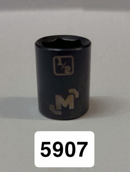 Picture of Mastercraft Black Steel 3/8" 6Pt Socket 1/2"