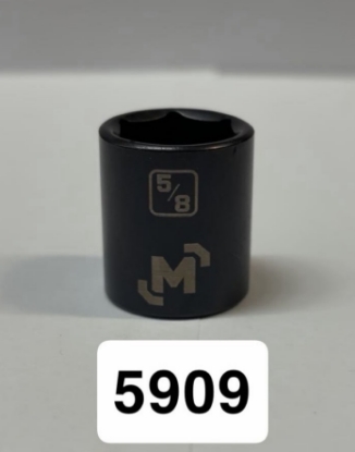 Picture of Mastercraft Black Steel 3/8" 6Pt Socket 5/8"